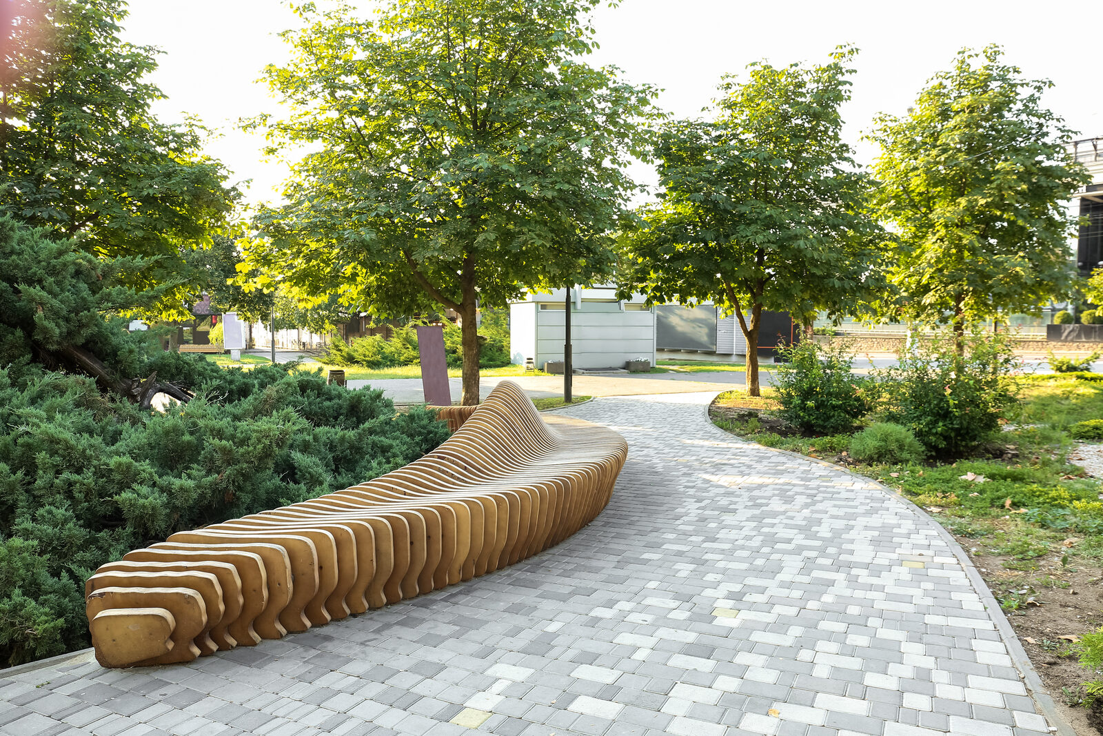 Parc urbain à Québec